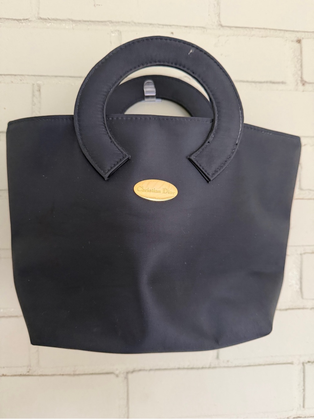 Vintage Dior Black VIP Cosmetic Bag